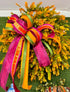 Mixed Orange Wreath (35" round)